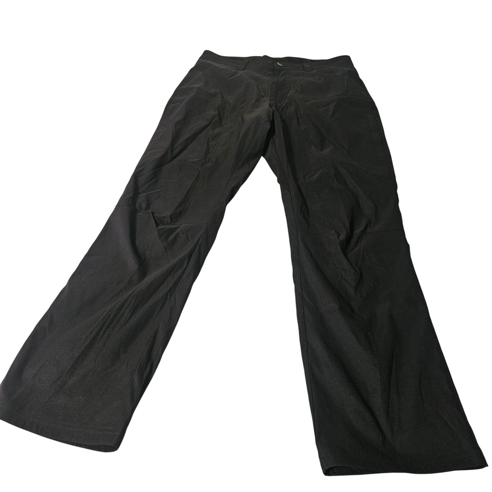 Eddie Bauer insulated Pants Mens 32x30 Black Performance Hiking Travel nylon